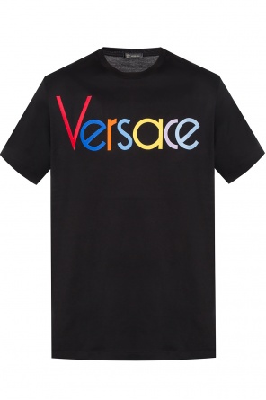Logo-embroidered t-shirt, zdjęcie 1 Logo-embroidered t-shirt od Versace